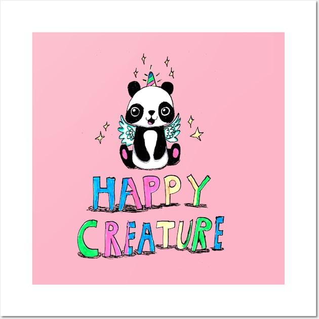 Happy Creature Wall Art by happicreatures